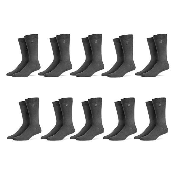 10-pack Gray Socks