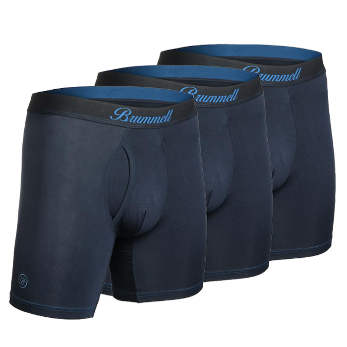 Navy Boxer Briefs 3-Pack